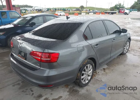 2015 Volkswagen Jetta 1.8T Se from USA, damaged, VIN 3VWD17AJ3FM355584